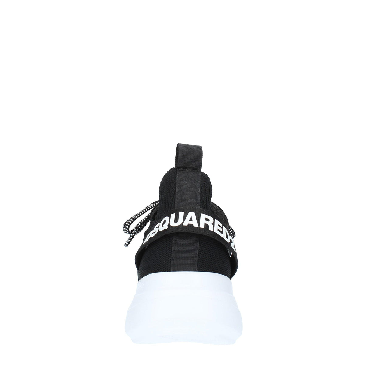 Sneakers in tessuto e pelle 