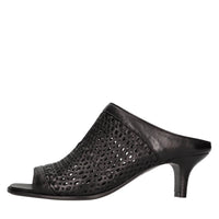 Mules in pelle 
