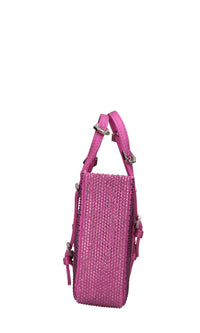 Borsa in raso e strass 