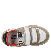Sneakers in pelle e camoscio 