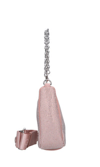Beauty in tessuto con strass 