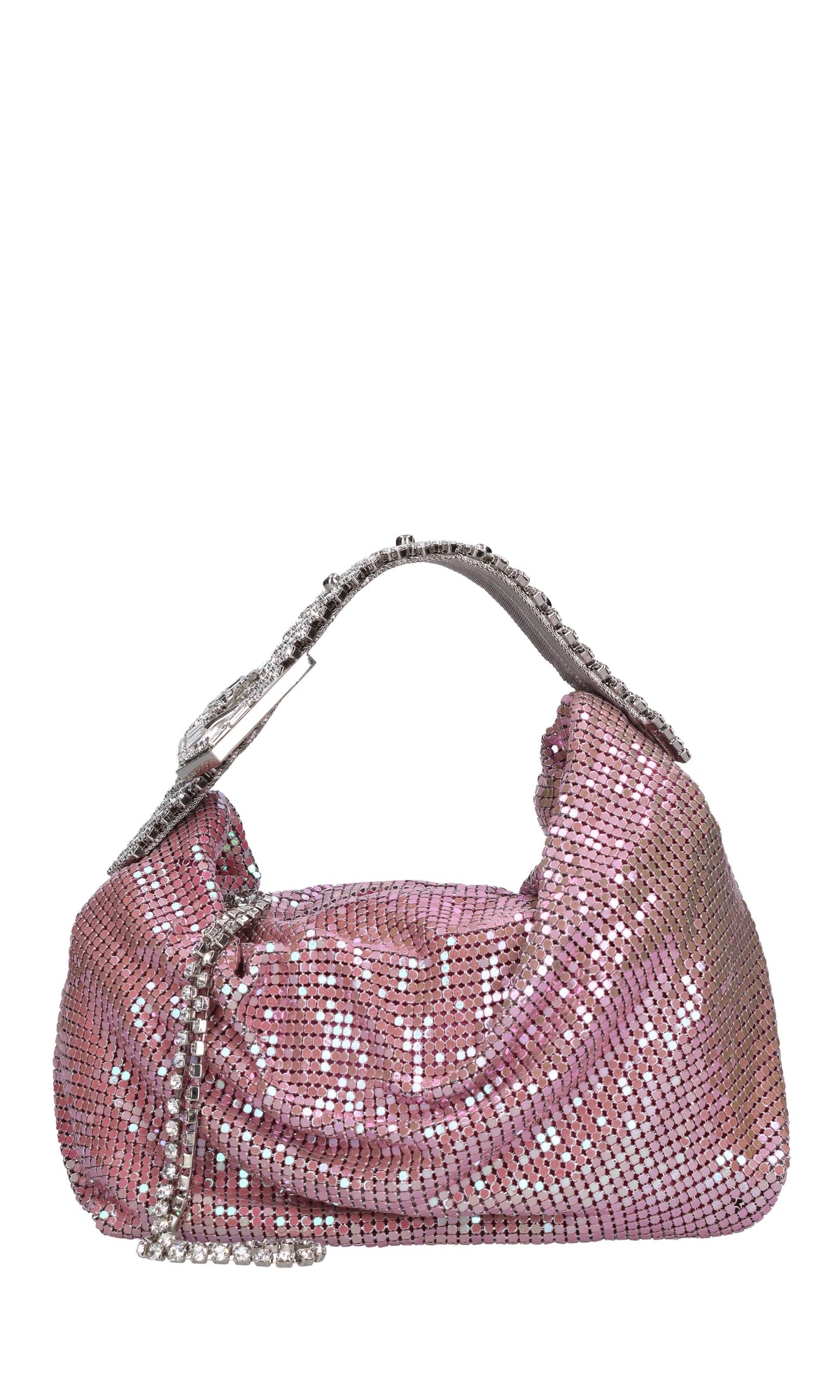 Borsa mini modello jill in maglia metallica 