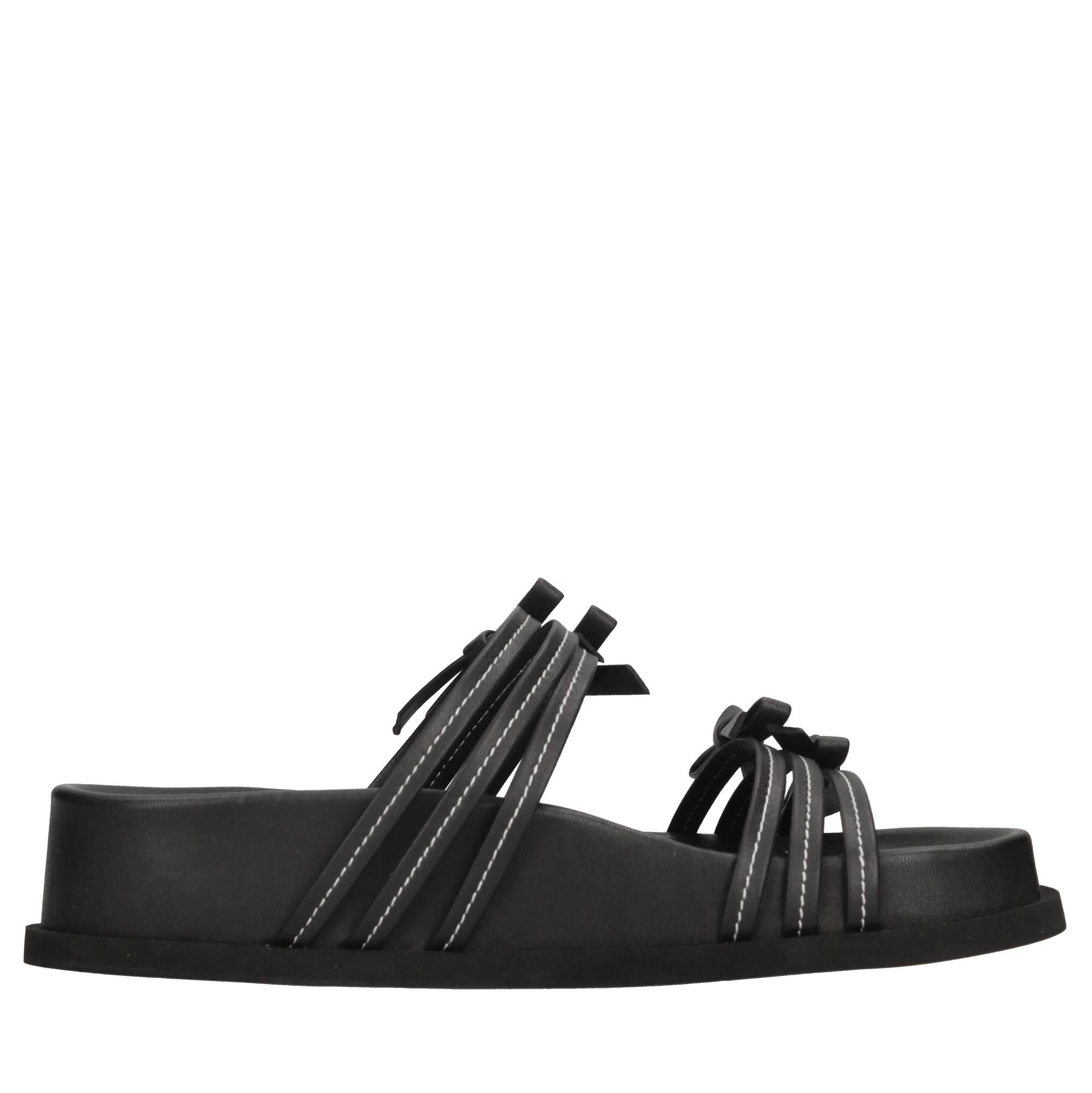 Mules in pelle 