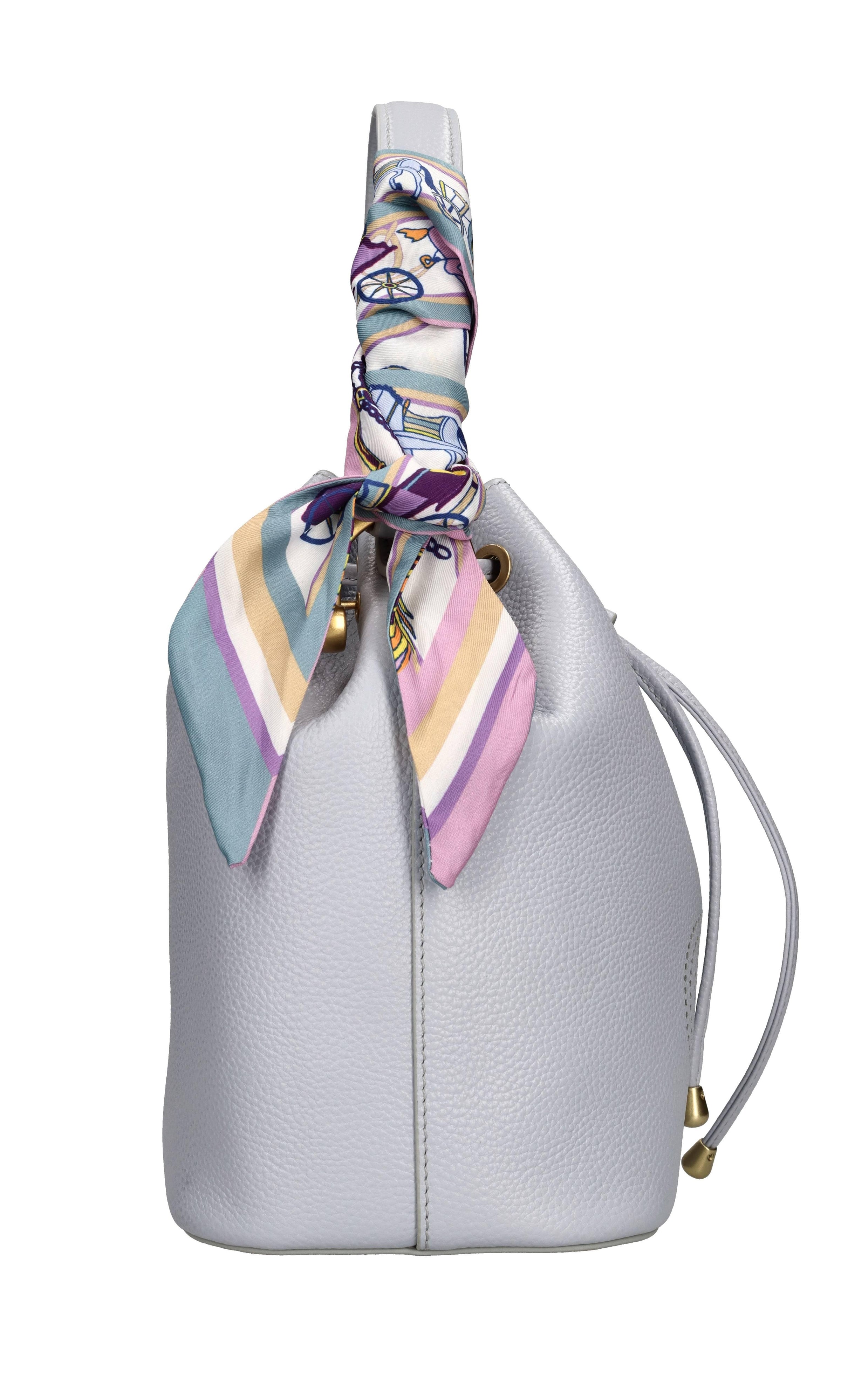 Borsa modello DRILLED in pelle 