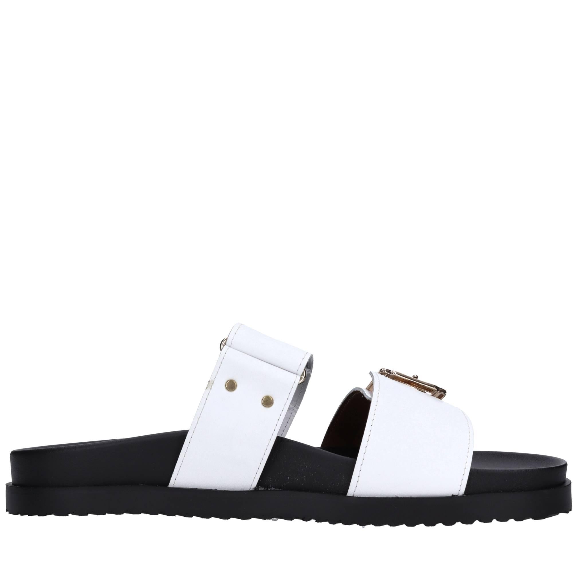 Mules in pelle 