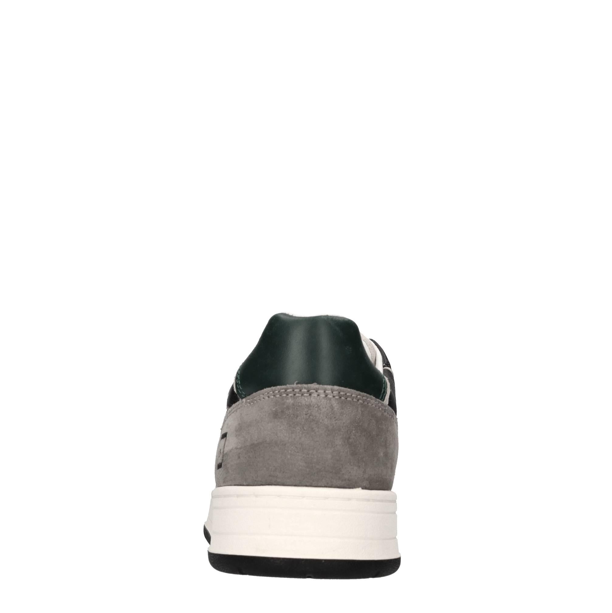 Sneakers in pelle e camoscio 
