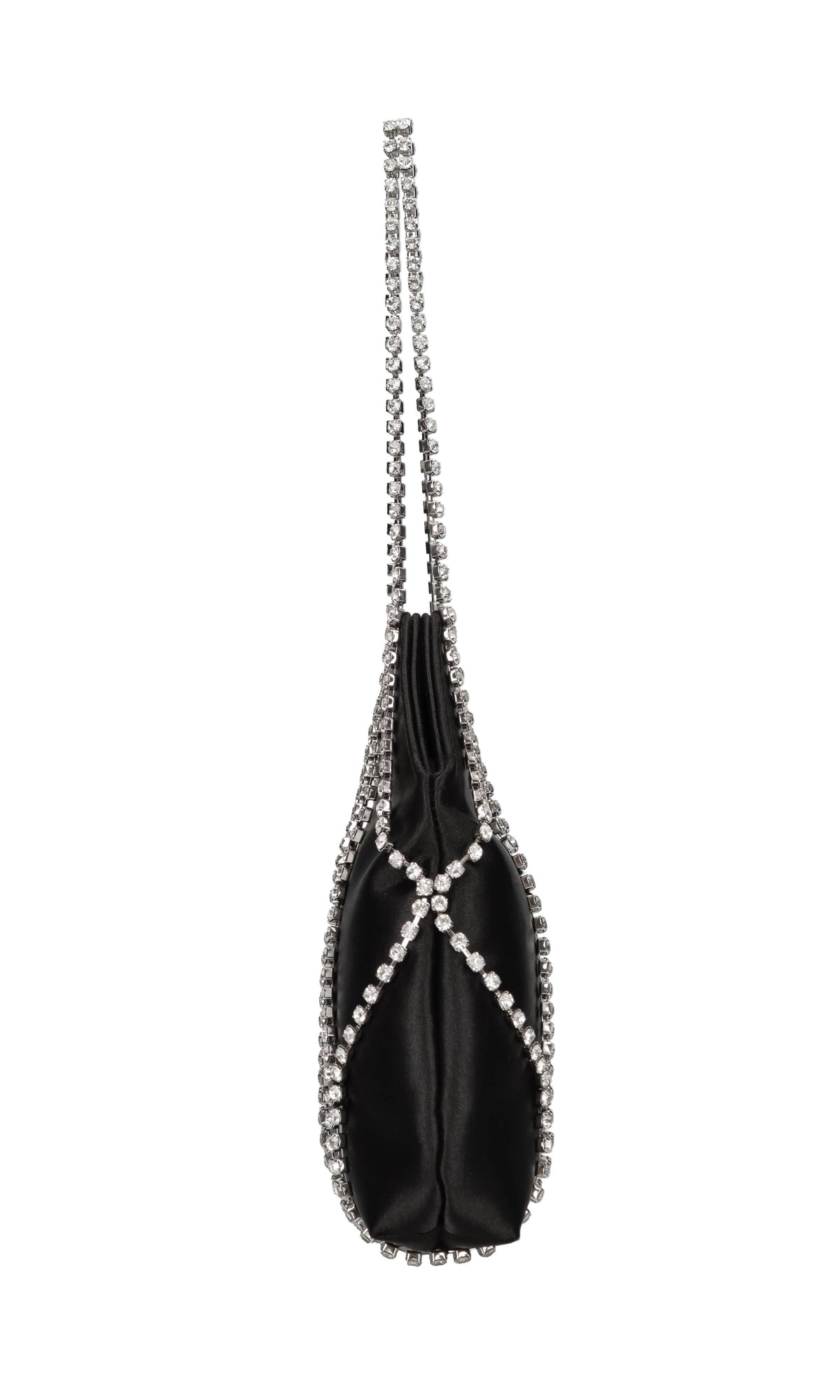 Borsa Kala in raso e strass 