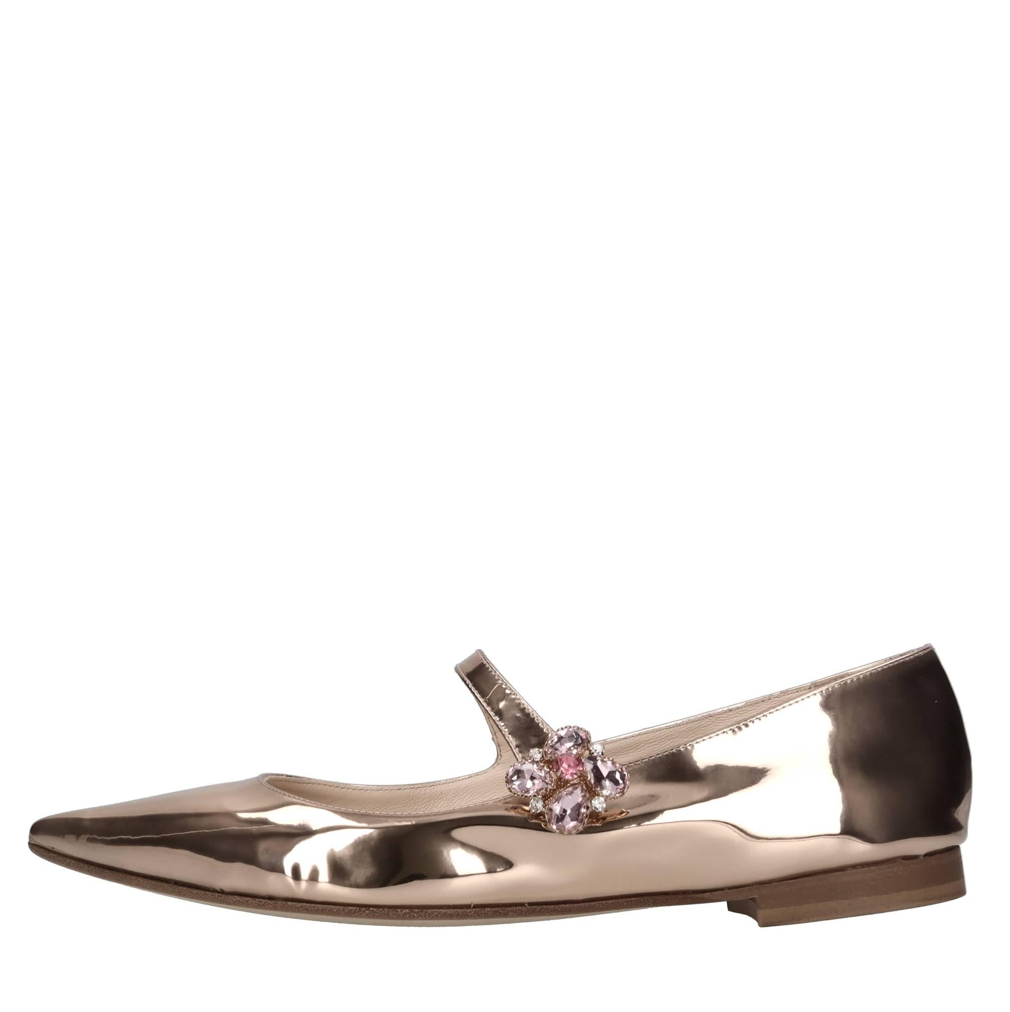 Ballerine in pelle 
