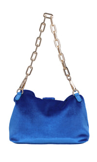 Borsa Night Edition in velluto 