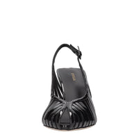 Décoletté slingback modello Cage in vernice 