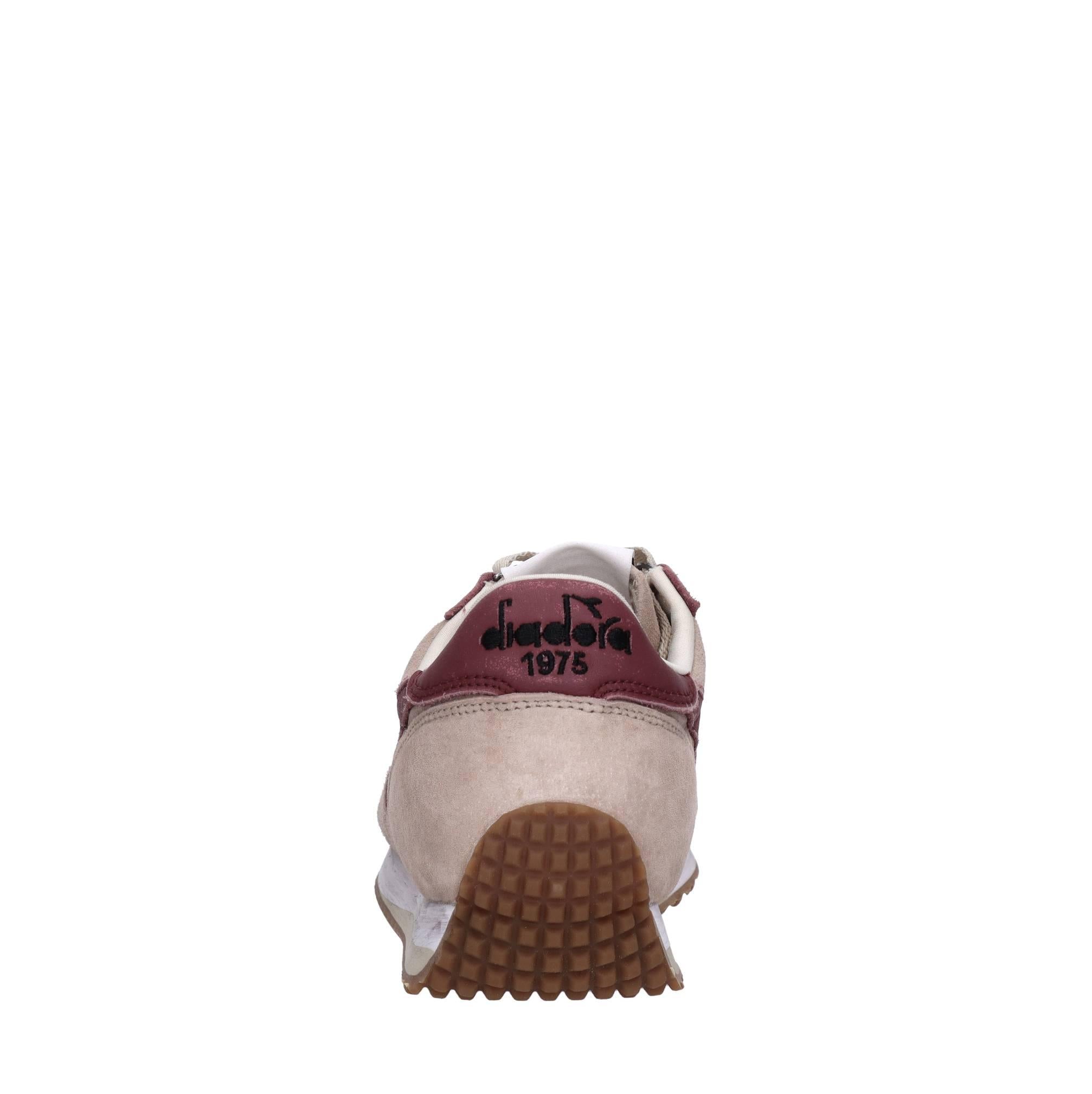 Sneakers modello HERITAGE in tessuto e pelle scamosciata 