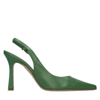 Décolléte slingback in pelle 