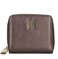 Portafoglio zip around piccolo in pelle 