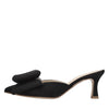 OVYE' Mules in raso e glitter