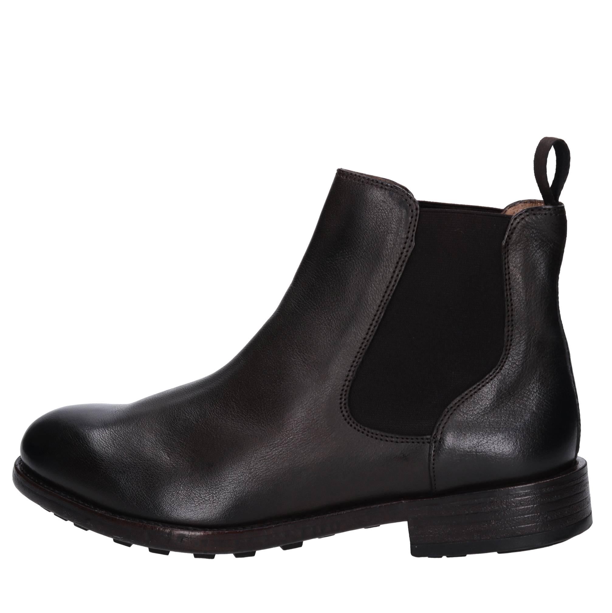 Stivaletti beatles in pelle 