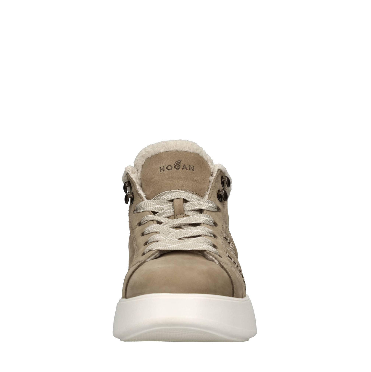 Sneakers alte in camoscio 