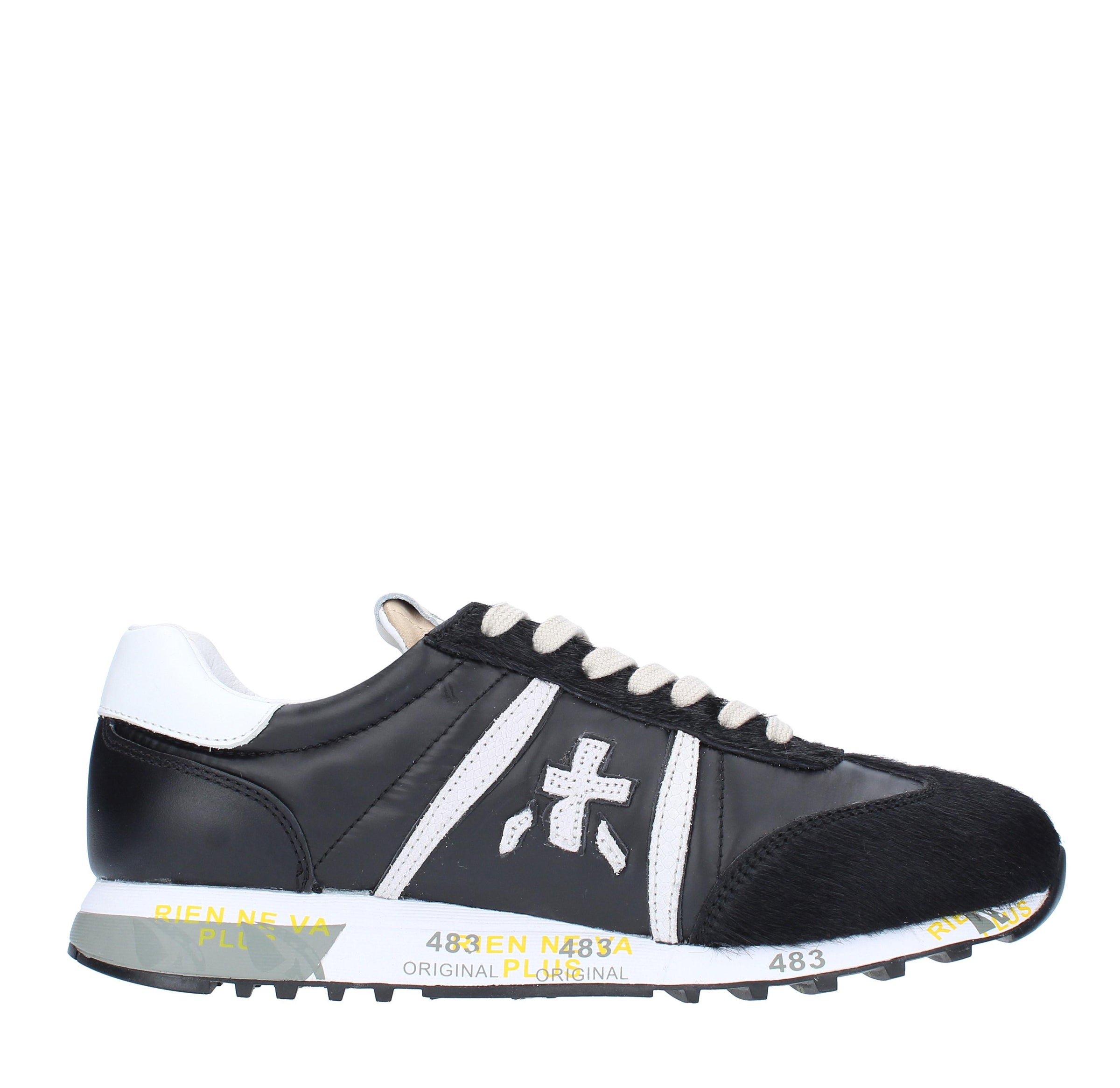 Sneakers LUCYD PREMIATA in pelle e cavallino 