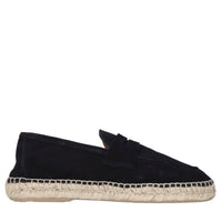 Mocassini espadrillas in camoscio 