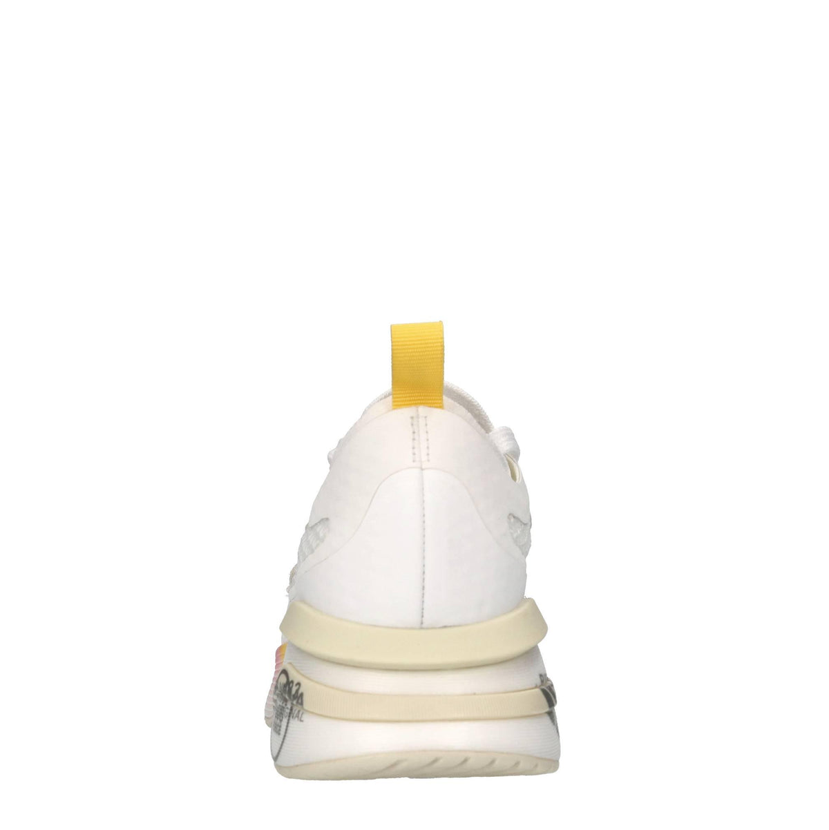 Sneakers in tessuto ed ecopelle 