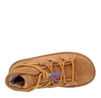 Polacchine P67 ANKLE BOOT PANCHIC in camoscio e ecopelliccia 