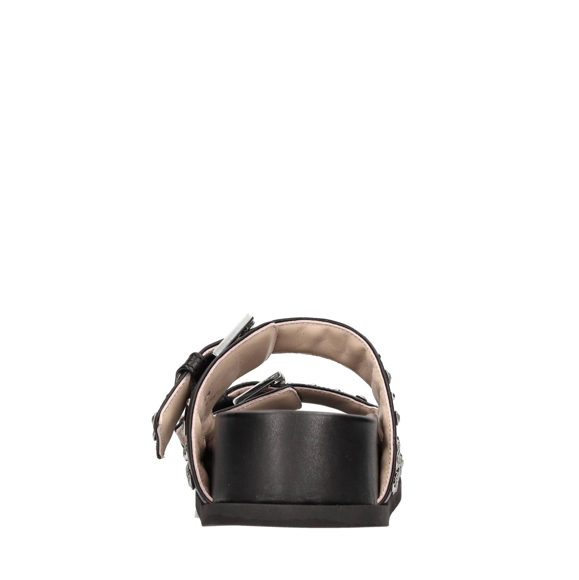 Mules in pelle 