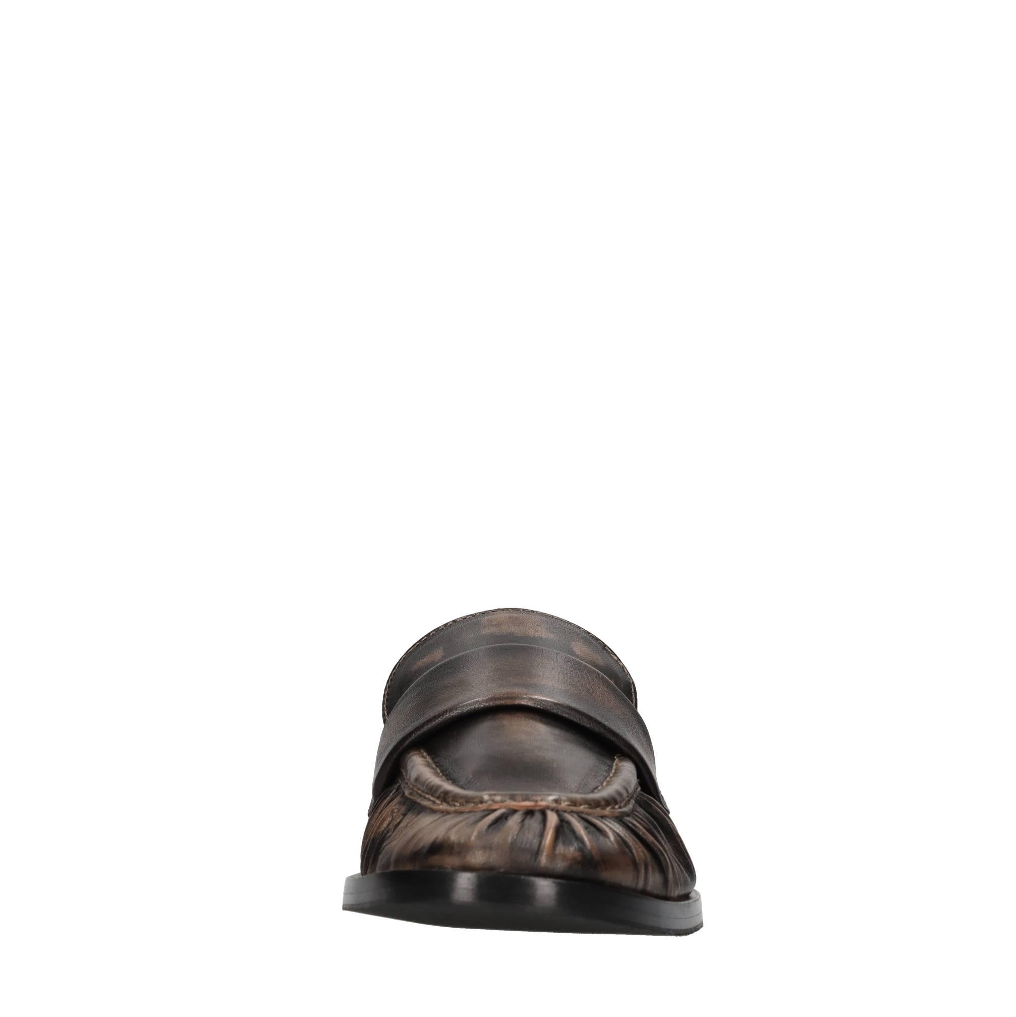 Mocassini in pelle 