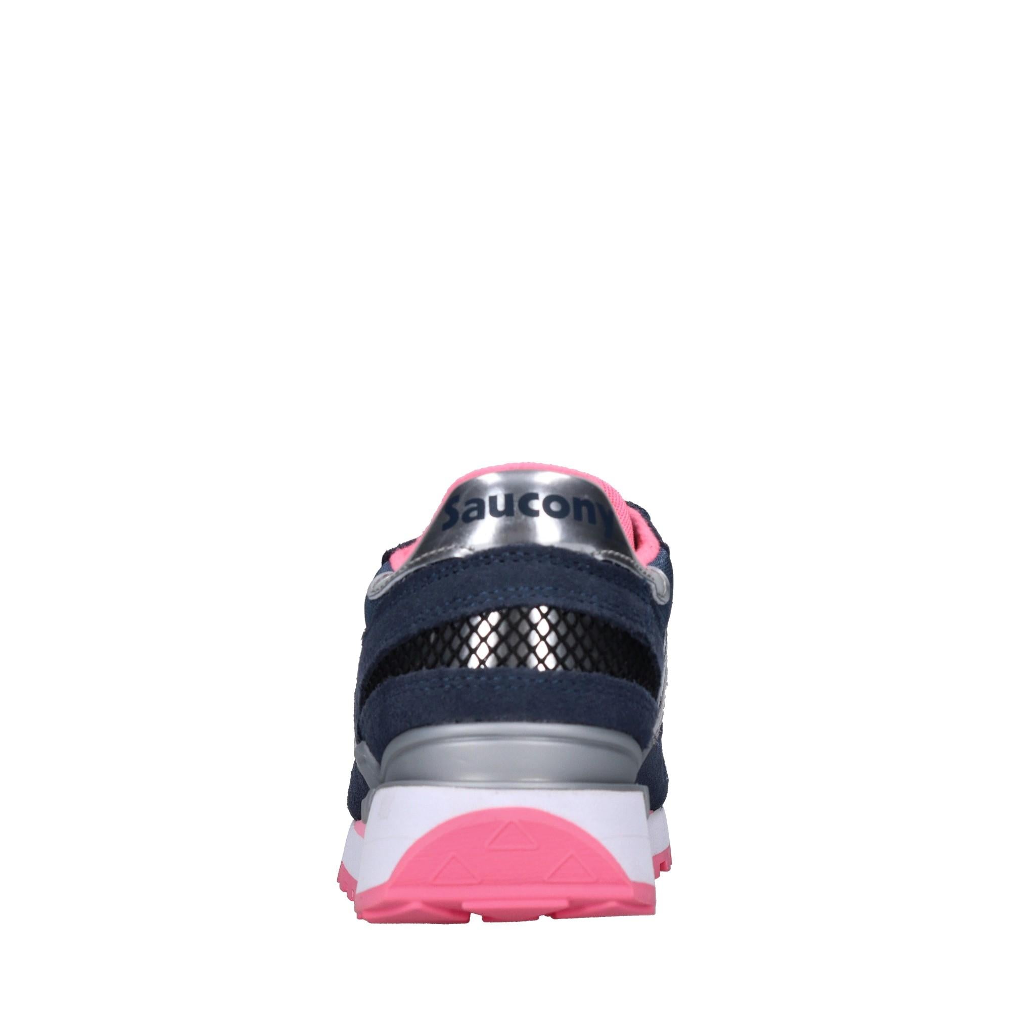 Sneakers in camoscio e tessuto 
