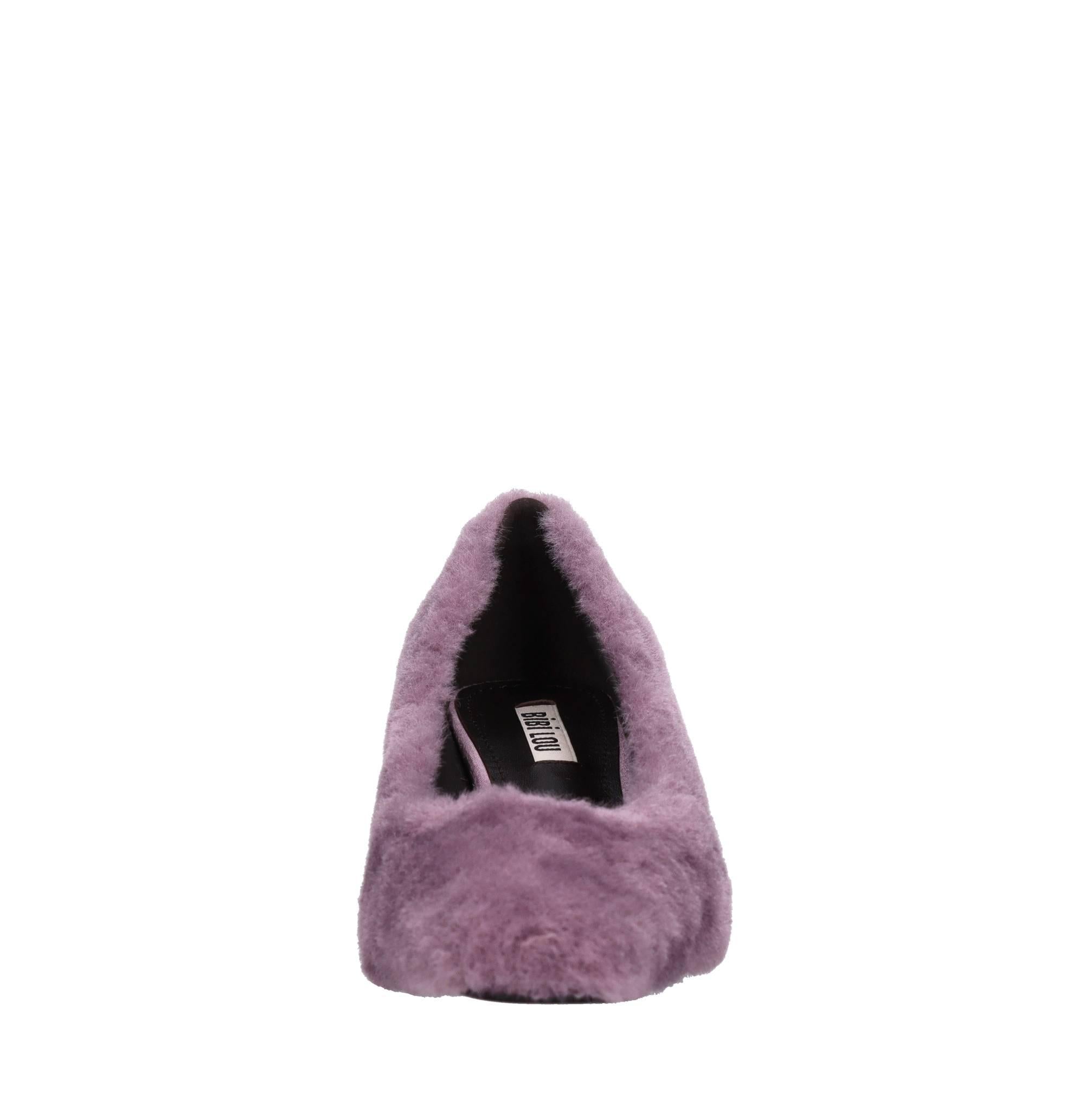 Décolleté in ecopelliccia 
