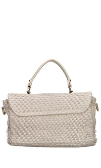 Borsa MALIBU in ecopelle e rafia 