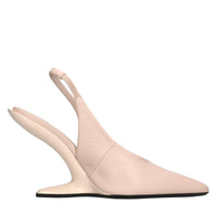 Décolleté Slingback in pelle 