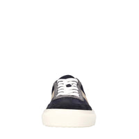 Sneakers in pelle e camoscio 