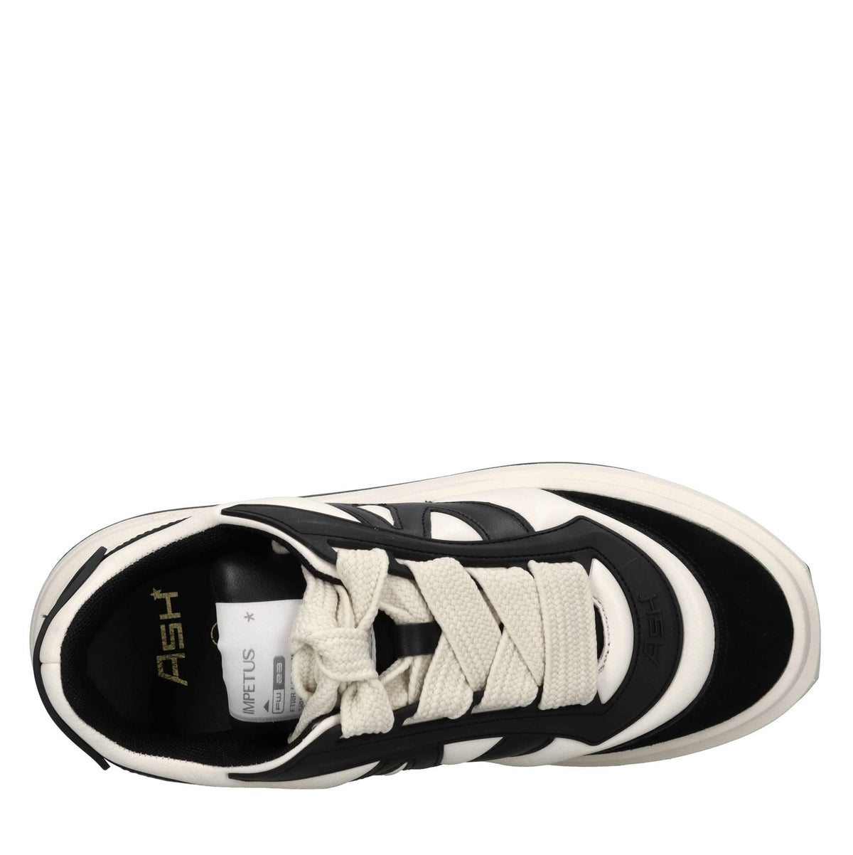 Sneakers in pelle e camoscio 