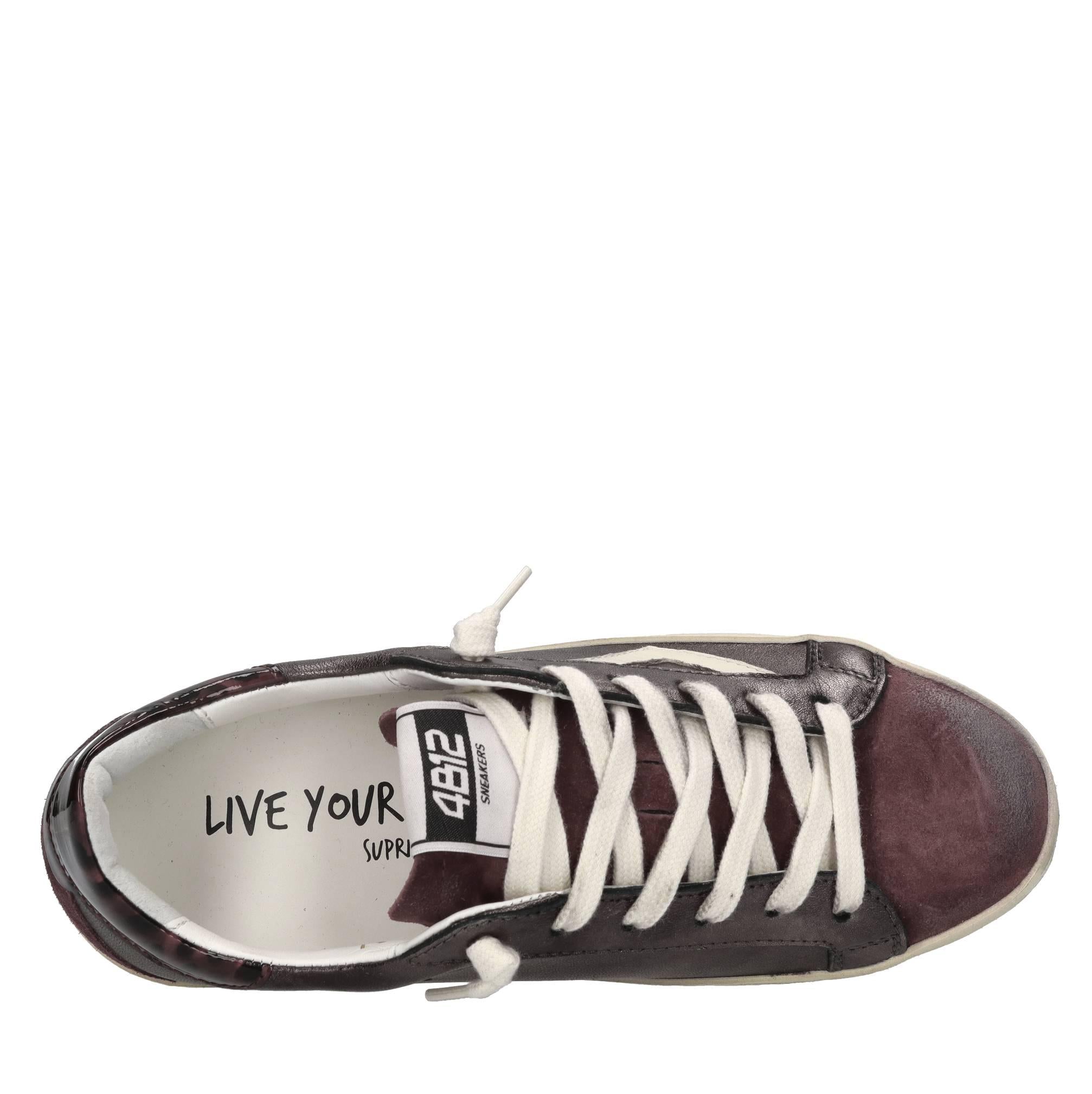 Sneakers in pelle 