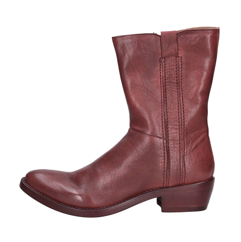 Stivaletti texani in pelle 