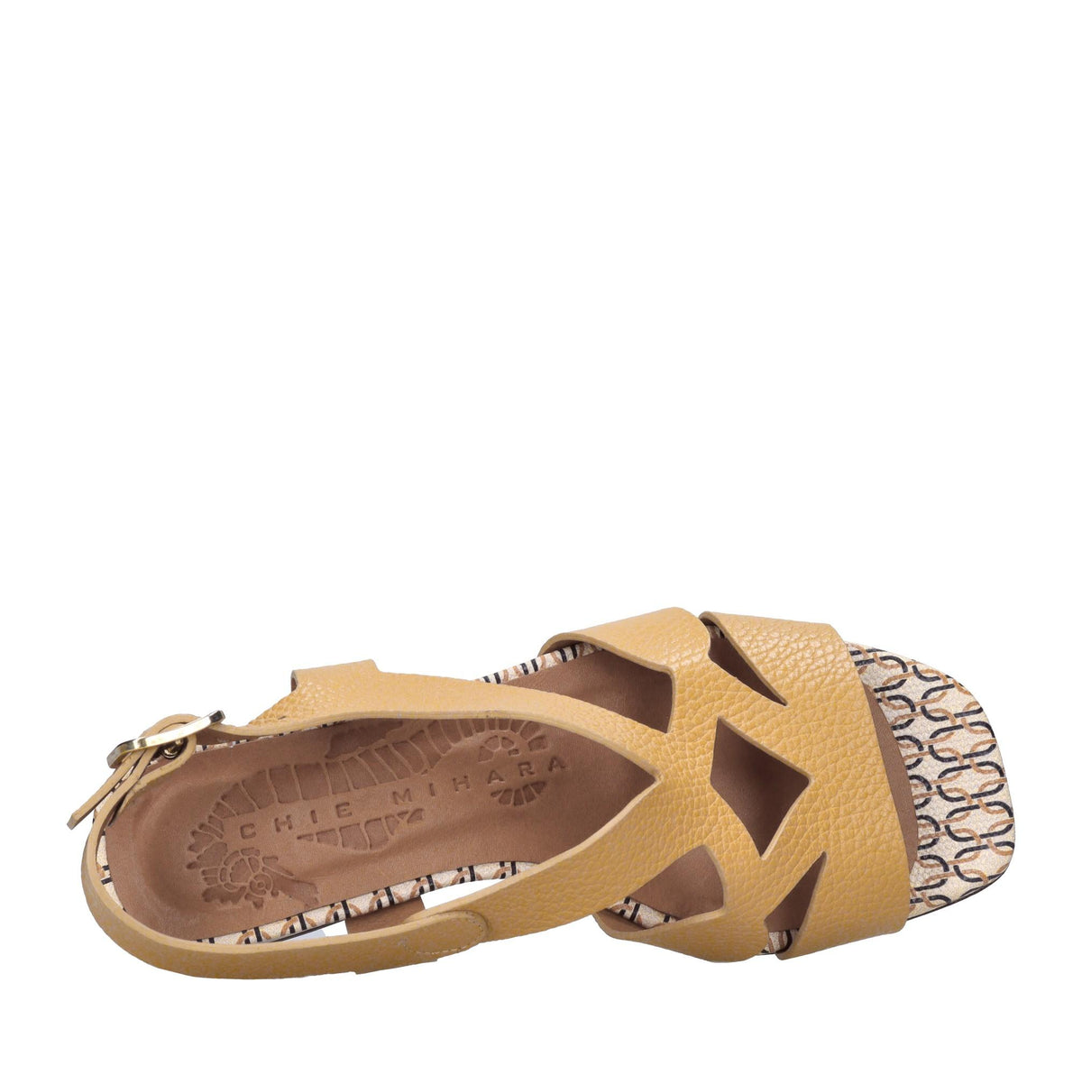 Sandali flat in pelle 