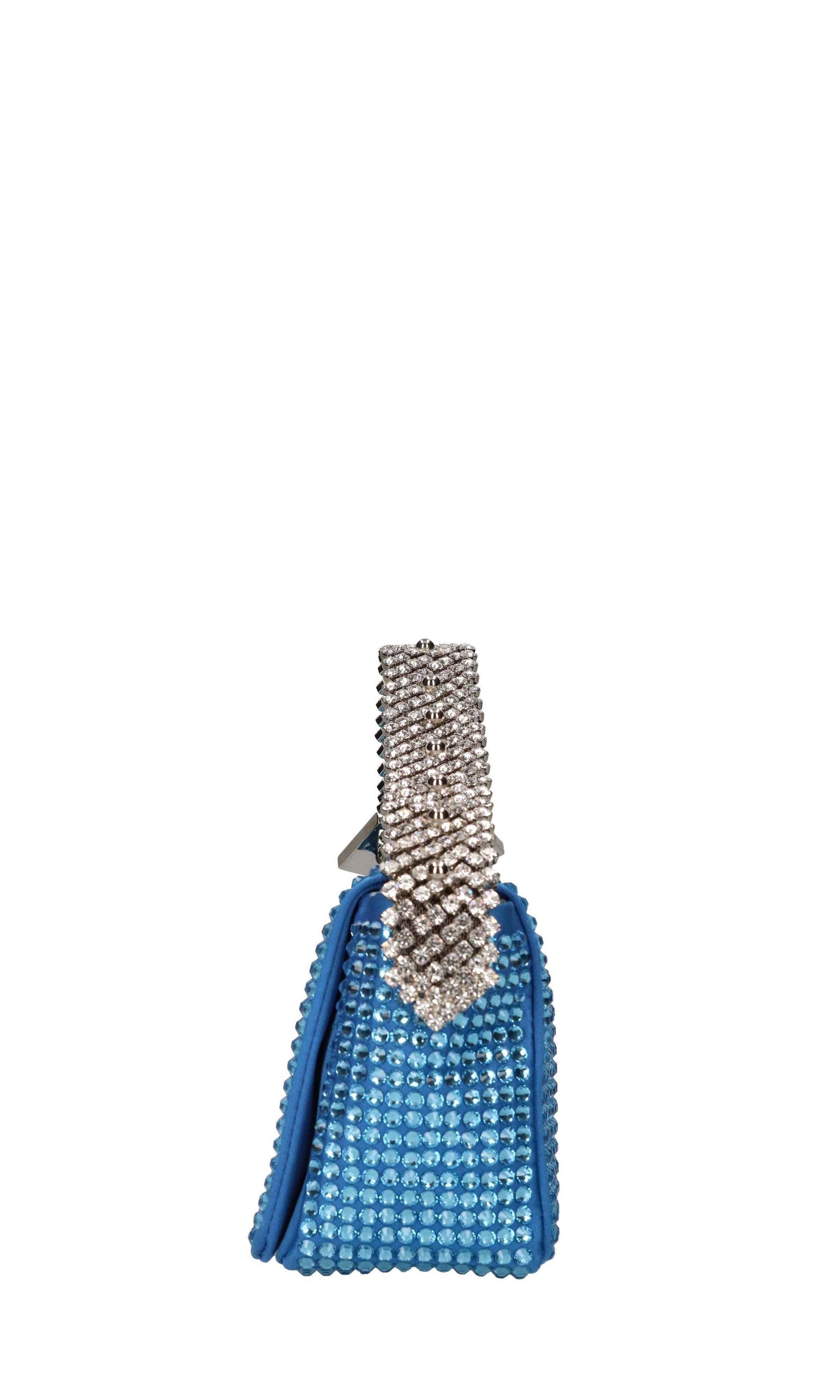 Borsa in raso e strass 