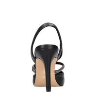 Décolleté slingback modello GARDA in pelle ed ecopelle 