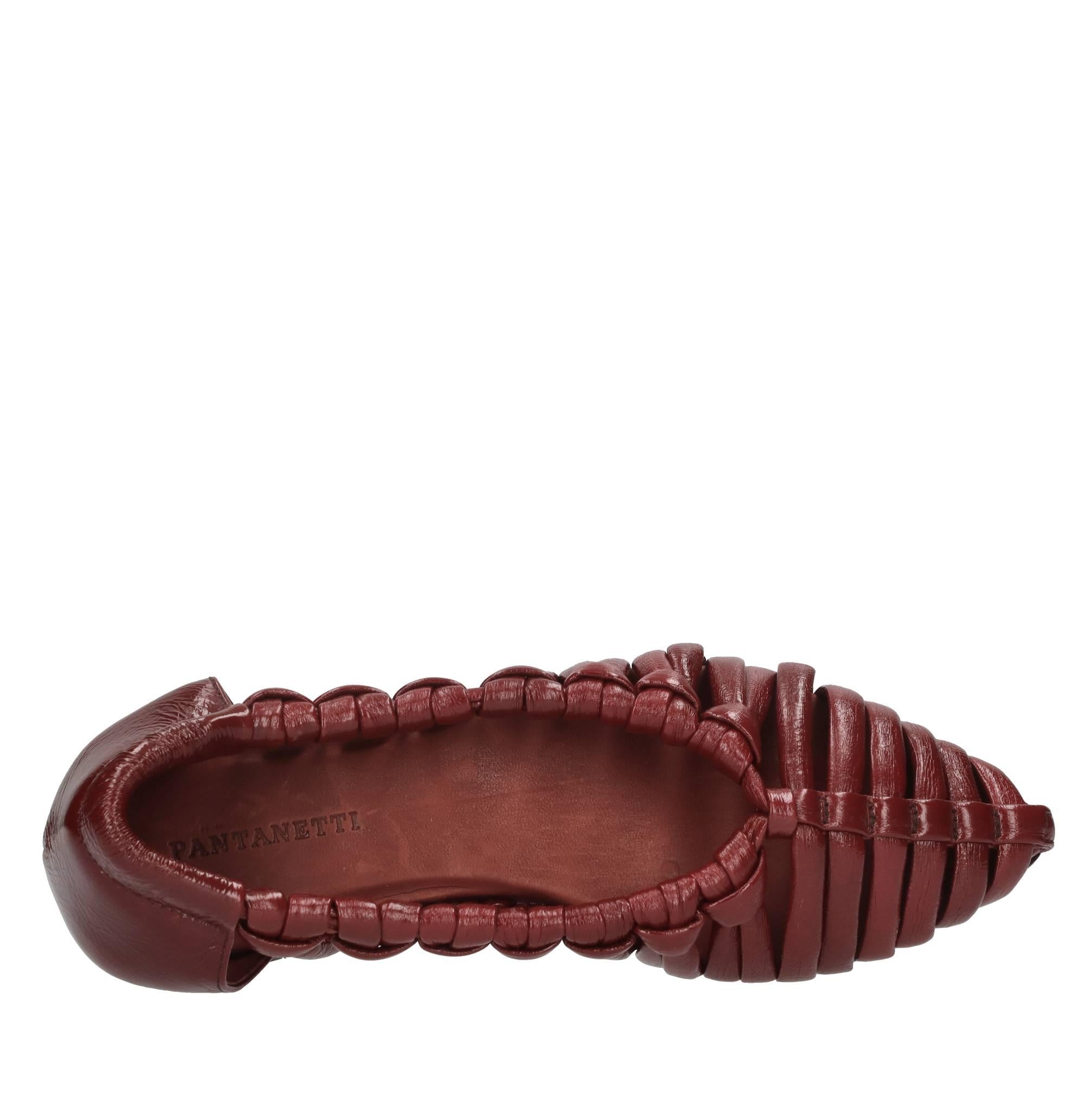 Ballerine in pelle 