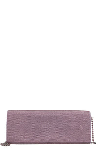 Borsa modello ENVELOPE in camoscio e strass 