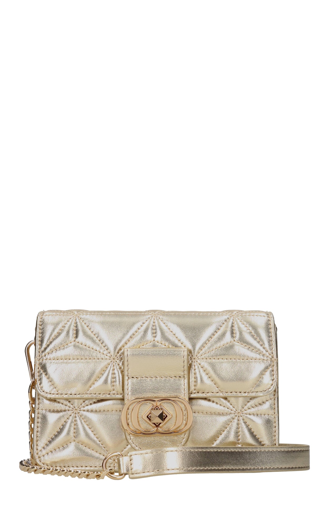 Borsa in pelle laminata 