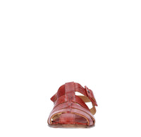 Sandali flat in pelle 