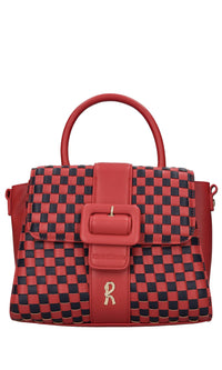 Borsa Rio in ecopelle intrecciata 