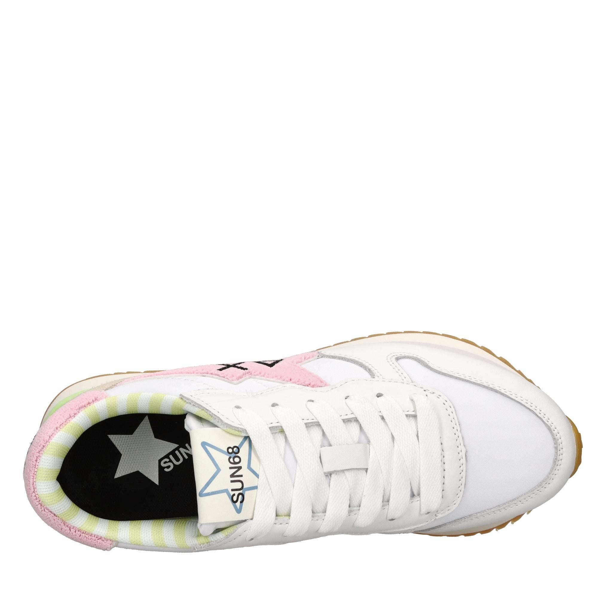 Sneakers modello Z35215 SUN68 in pelle, camoscio e tessuto traspirante 
