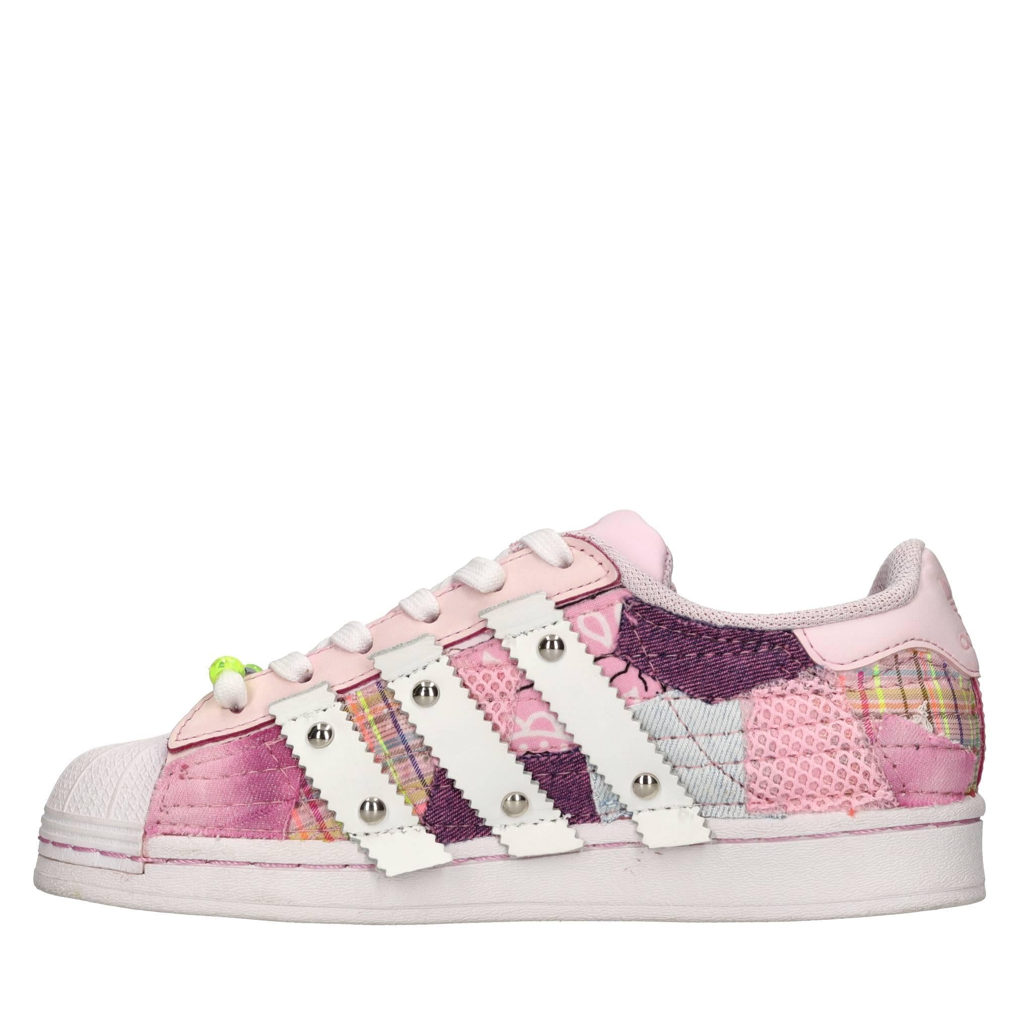 Sneakers Superstar in ecopelle e tessuto 