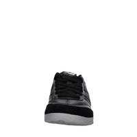 Sneakers in camoscio ed ecopelle 