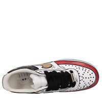 Sneakers in ecopelle e tessuto 