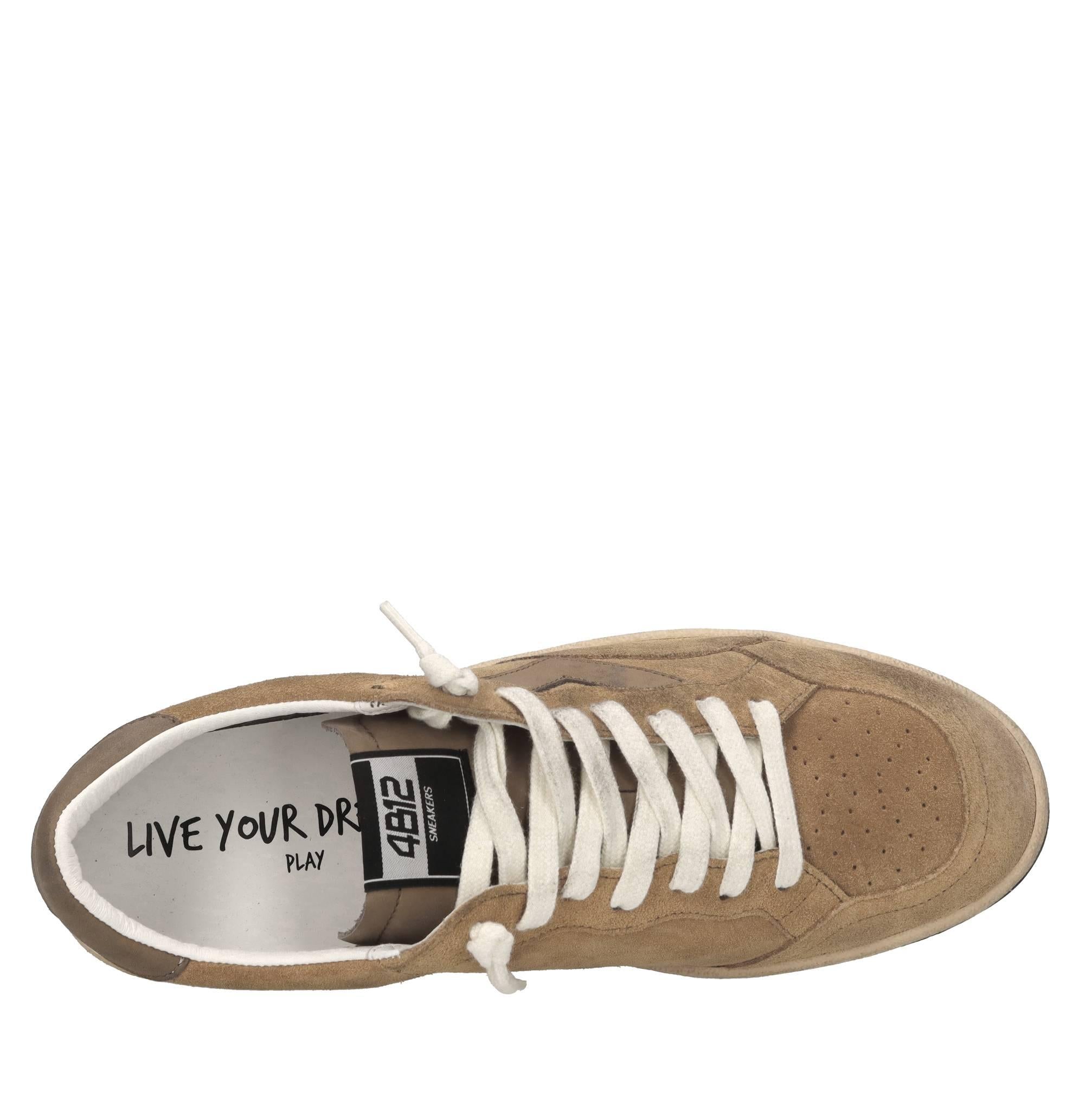 Sneakers in camoscio 