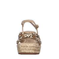 Sandali in pelle strass e pietre 