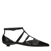 Ballerine in pelle 