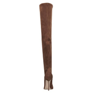 Stivali cuissard Blade in ecocamoscio stretch. 